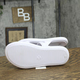 Shade & Shore Womens Ellen EVA Footbed Sandals 89887077 White 6M
