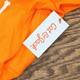 Cat & Jack Toddler Boys 2pc Halloween T-Shirt Fleece Jogger Pants Set Orange 4T