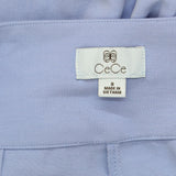 Cece Womens High Waist Woven Dress Pants 1678fa0087f8a1 Blue 8