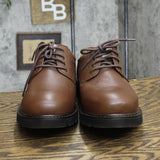Dockers Mens Shelter Synthetic Leather Rugged Casual Oxford Dark Tan Brown 11.5W