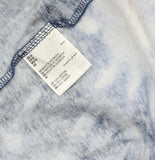 INC International Concepts Womens Cotton Puff Sleeve Top Dahana Dye Blue M