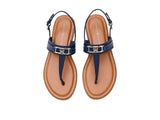 Tommy Hilfiger Womens Cruman Emblem Sandals TWCRUMAN Dark Blue 6.5M