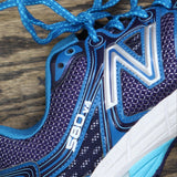 New Balance Womens W580NP4 Lace Up Running Shoes W580NP4-322 Blue 7.5B