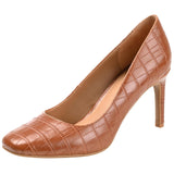 Journee Collection Monalee Tru Comfort Foam Square Toe Mid Heel Pumps Brown 7M