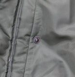 Universal Thread Womens Insulated Satin Bomber Jacket Green 2XL