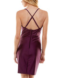 Speechless Juniors' Sateen Bodycon Dress D84917R118