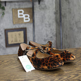 A New Day Tasmin Velvet Flats Leopard 94568230 Leopard Brown 8.5M