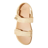 A New Day Womens Tanner Platform Double Band Sandals 91637764 Tan Brown 10M