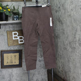 A New Day Womens High-Rise Skinny Ankle Pants 90987509 Light Brown 12