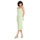 Wild Fable Womens Plisse Column Midi A-Line Dress 90085806 Sage Green S