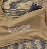 Auden Luxe Stretch Comfort Wire Demi Bra 94266752 Caramel Brown 36DD