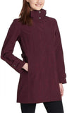 Kirkland Signature  Ladies Trench Rain Jacket 7778999 Merlot Purple 2XL