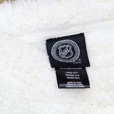 NHL Chicago Blackhawks Girls Crew Neck Poly Gold Lurex Sweatshirt White Gold L