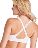 Bali Bra One Smooth U Ultra Light Womens Convertible Lightweight 3490 White 42C