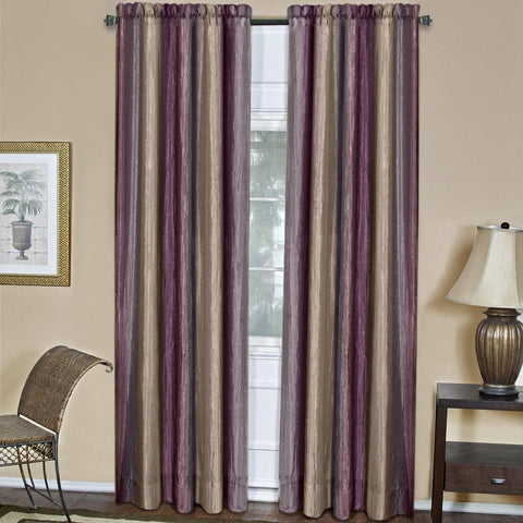Achim Home Ombre Panel Light Filtering Semi-Sheer Window Curtain Ombre 50x84