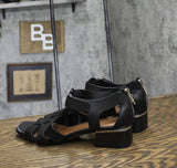 Donald Pliner Womens Faleisha City Low Sandals FALEISHA01 Black 9M