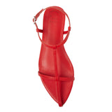 A New Day Womens Mylah Ankle Strap Sandals 94159180 Red 7M
