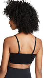 Yummie Womens Convertible Scoop Neck Bralette Bra YD5-011 Black S/M