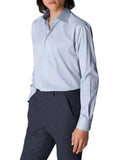 Eton Contemporary Fit Dress Shirt 100003706-21 Light Blue 17 43