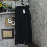 Future Collective Womens High Rise Wide Leg Knit Pants 91914009 Black XS