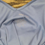 Nine West Womens Knit Snap Bodysuit 166105fb498be9 Blue S