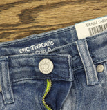 Epic Threads Girls '70s Flared Crop Jeans 100187268GK Kensington Wash Blue 5