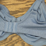 Wacoal Womens Inside Job Unlined Underwire Bra 855345 Coronet Blue 34D
