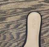 Lauren Ralph Lauren Womens Everley Calfskin Slide Sandals 802959142001 Black 6M