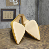 Anne Klein Women's Hollyn Leather Pump 1673c122334e8d Yellow 6M