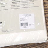 Thermalogic Weathermate Topsions Room Darkening Curtain Panel Pair White 80x63