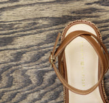 Tommy Hilfiger Womens Vastie Platform Sandal TWVASTIE Medium Brown 8.5M