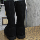 Universal Thread Womens Sarah Suede Shearling Winter Boots 91467407 Black 10