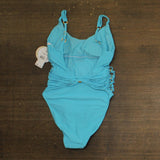 PQ Beaded Brynn One-Piece Swimsuit KAI-5014P Blue S