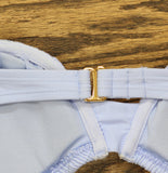 Salt + Cove Juniors Smocked Underwire Bikini Top SC251003CT Cornflower Blue S
