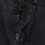 Jennifer Lopez Womens Stretch 5-Pocket Skinny Jeans Black 12P Short