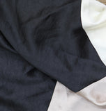 DKNY Satin Colorblocked Slip V Neck Midi Dress Black / Cloud / Eggshell 16
