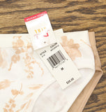 Maidenform Big Girls Seamless 2-Piece Hipster Underwear Almond Lux Brown M (7/8)