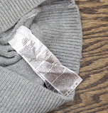 Abercrombie Kids Girls Pearl Embellish Crew Sweater 43AK32M Gray M (9-10)