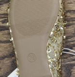 A New Day Sammie Sequin Ballet Flats with Memory Foam 94685486 Gold Yellow 7.5M