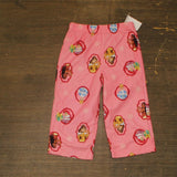 Disney Toddler Girls Princess Christmas Holiday Pajama Set 2-Piece Pink 2T