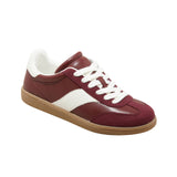 Universal Thread Spencer Fashion Sneakers Memory Foam Insole Burgundy Red 7.5M