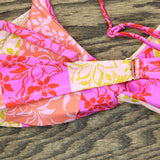 Raisins Juniors Twisty Bikini Top P711152 Pink Multi S