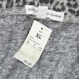 Fifth Sun Womens Leopard Print Lounge Pajama Sleep Shorts 1666cde0d4dbf2 Gray XL