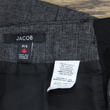 Jacob Womens Mixed Media Mini Lined Skirt 1667e68d069ce3 Black PS