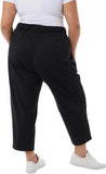 32 Degrees Womens Capri Knit Active Outdoor Pants 1720727 Black S