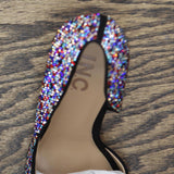 INC International Concepts Kenjay d'Orsay Pumps Shoes Multi Pixel Blue 7.5M