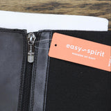 Easy Spirit Women's Wide Calf Tall Knee High Boots Black Leather 9W-WC