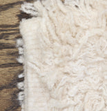 Woolrich X TGT Loopy Fuzzy Yarn Crewneck Pullover Sweater Cream Off White L