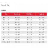 Guess Women's Karlee Jewel-Button Ribbed Henley Top W2YP24KBCO2 Beet Juice Red S