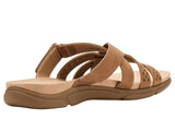 Easy Spirit Melinna Womens Strappy Slip On Sandal SEMELINNA3 Medium Brown 7M